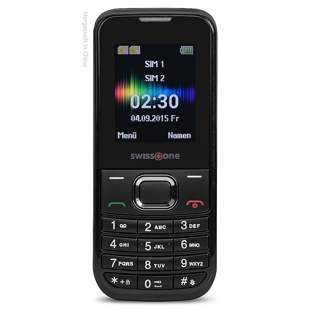 swisstone SC 230 Dual-SIM schwarz GSM Mobiltelefon, swisstone, SC, 230, Dual-SIM, schwarz, GSM, Mobiltelefon