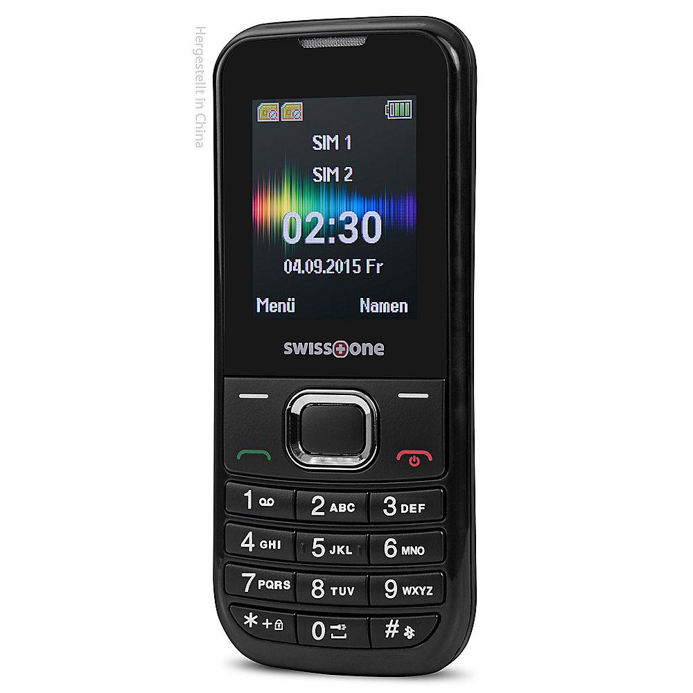 swisstone SC 230 Dual-SIM schwarz GSM Mobiltelefon, swisstone, SC, 230, Dual-SIM, schwarz, GSM, Mobiltelefon
