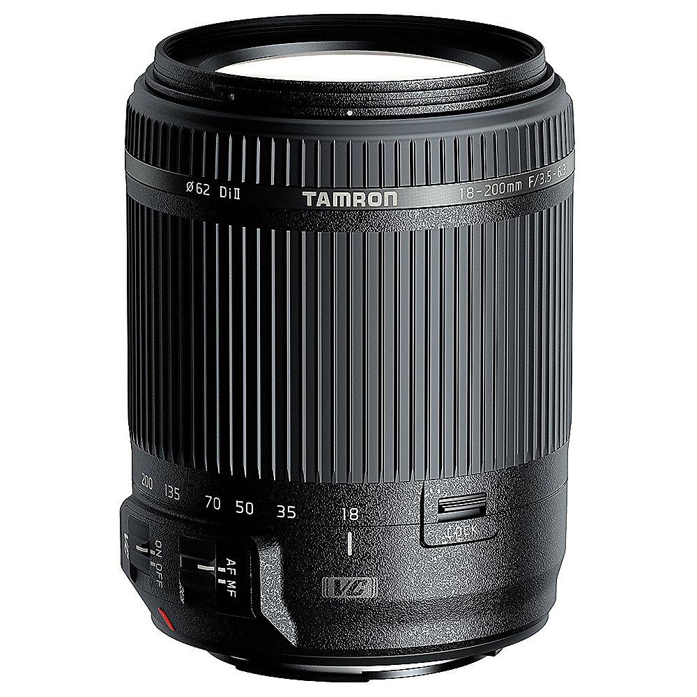 Tamron 18-200mm F/3.5-6.3 Di II VC Reise Zoom Objektiv schwarz für Canon, Tamron, 18-200mm, F/3.5-6.3, Di, II, VC, Reise, Zoom, Objektiv, schwarz, Canon