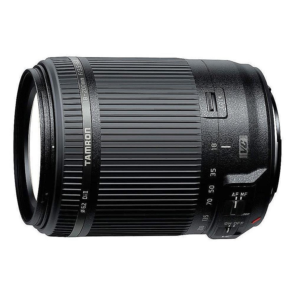 Tamron 18-200mm F/3.5-6.3 Di II VC Reise Zoom Objektiv schwarz für Canon