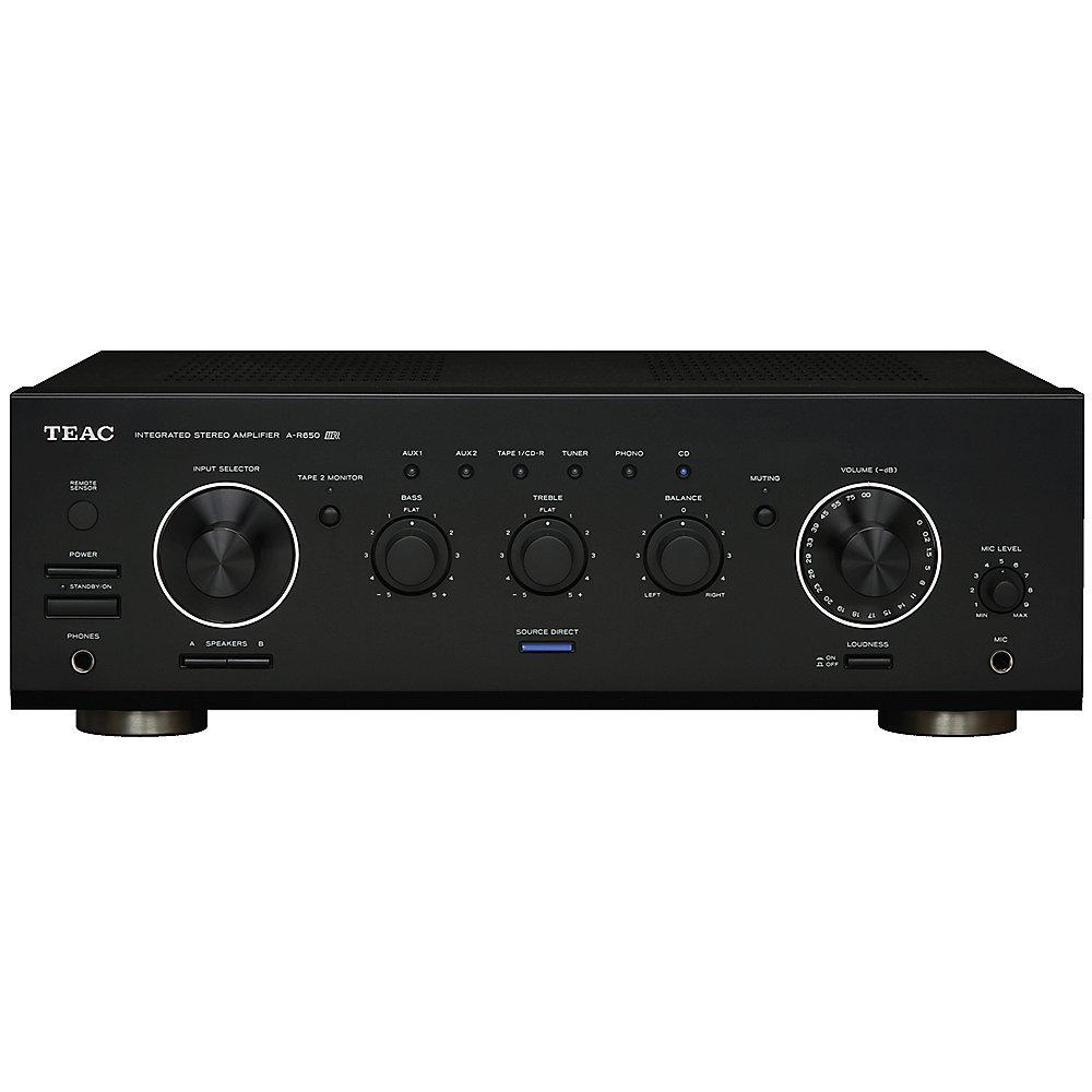 TEAC A-R650 Stereo-Vollverstärker schwarz, TEAC, A-R650, Stereo-Vollverstärker, schwarz