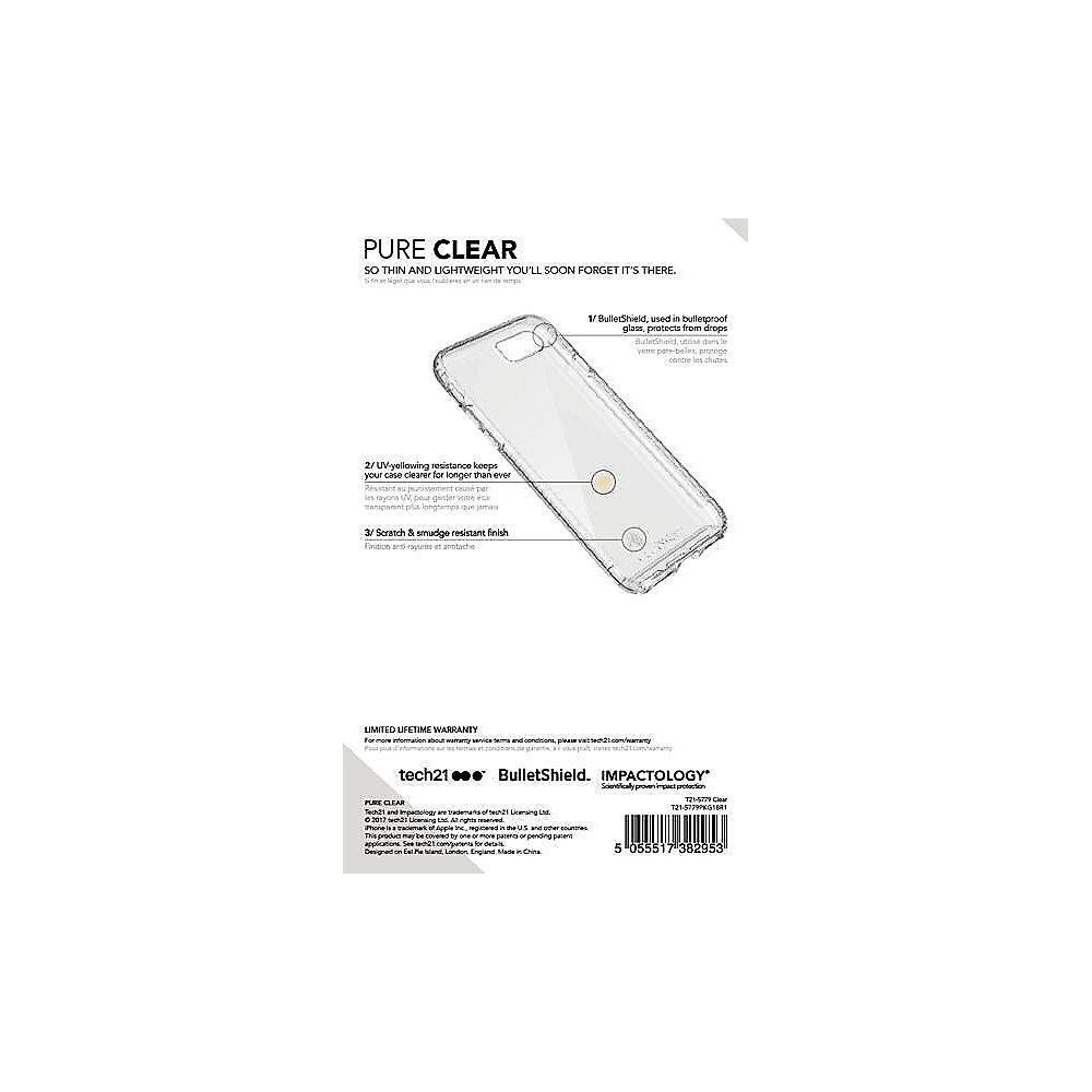 Tech21 Pure Clear Case Apple iPhone 7/8 transparent, Tech21, Pure, Clear, Case, Apple, iPhone, 7/8, transparent