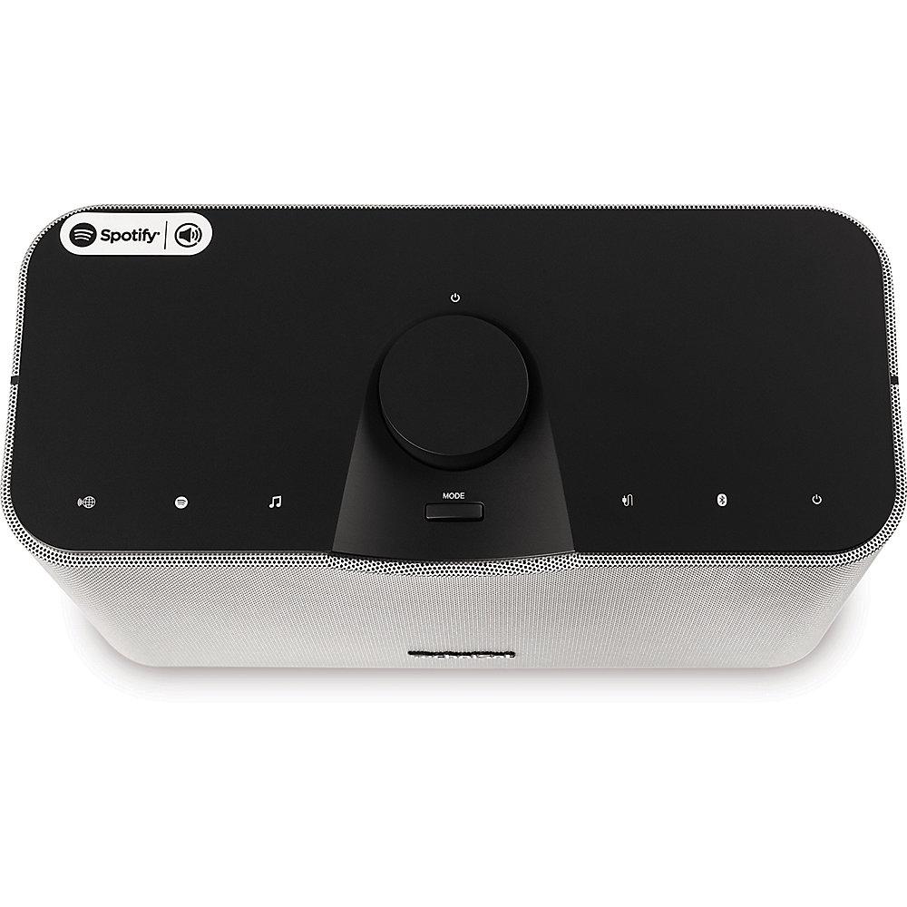 TechniSat AUDIOMASTER MR2, schwarz/silber WLAN Bluetooth Multiroom-Lautsprecher