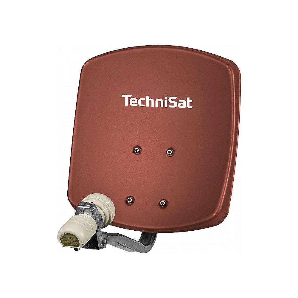 TechniSat DigiDish 33 mit Universal-V/H-LNB, rot
