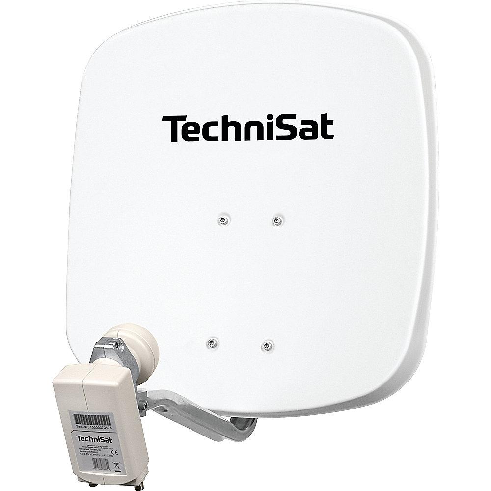 TechniSat DigiDish 45 weiß mit Universal Twin-LNB