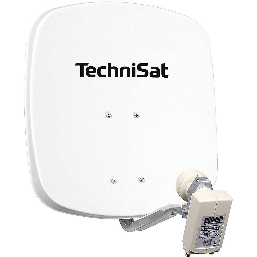 TechniSat DigiDish 45 weiß mit Universal Twin-LNB