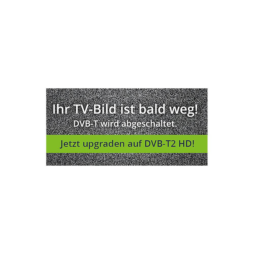 TechniSat DIGIPAL DAB , anthrazit DVR DVB-T2HD Receiver Freenet TV