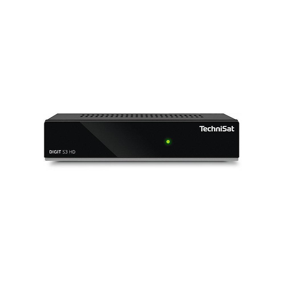 TechniSat DIGIT S3 HD Satelliten-Receiver (HDMI, HDTV, USB 2.0)