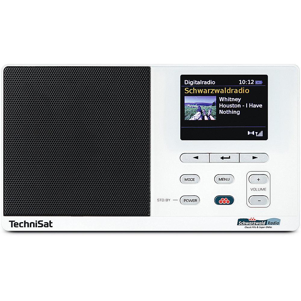 TechniSat DIGITRADIO 215 Schwarzwaldradio-Edition, weiß UKW/DAB  Radio