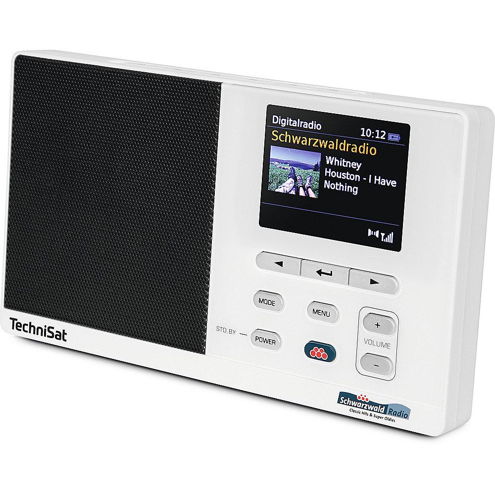 TechniSat DIGITRADIO 215 Schwarzwaldradio-Edition, weiß UKW/DAB  Radio