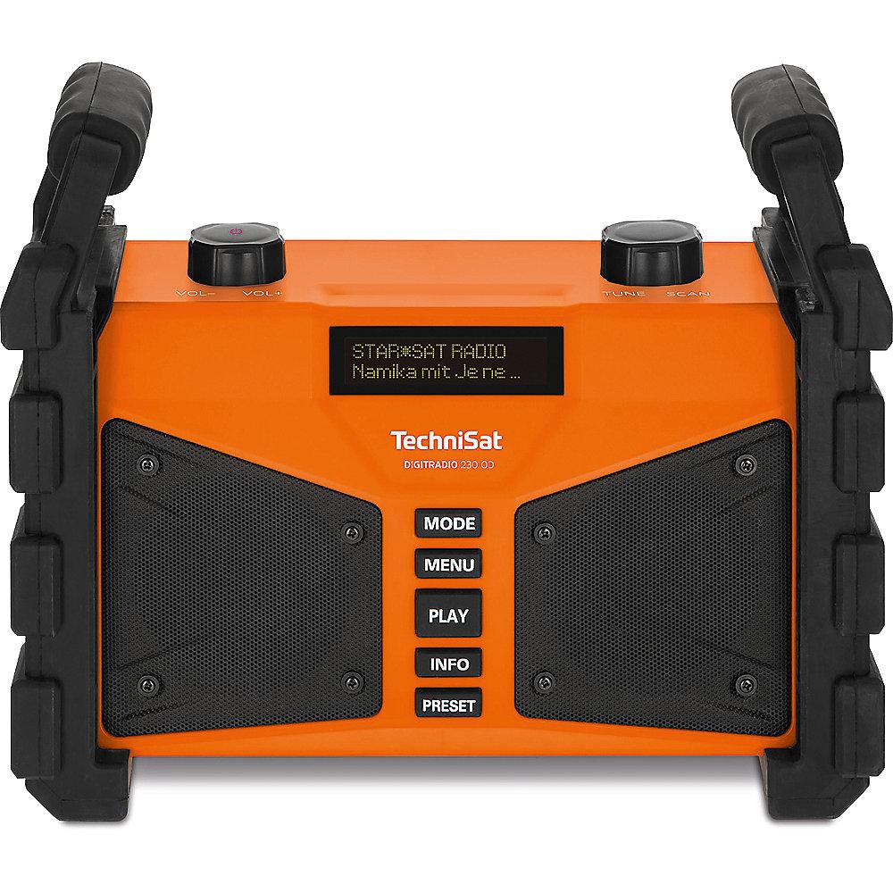 TechniSat DIGITRADIO 230 OD orange UKW/DAB  Radio IP65