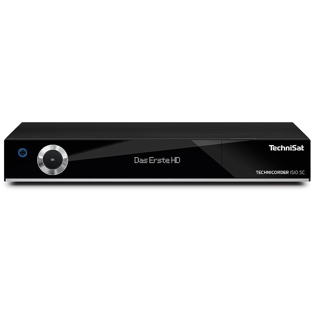 TechniSat TECHNICORDER ISIO SC, schwarz HDTV-Sat/Kabel-Receiver Doppel-QuadTuner