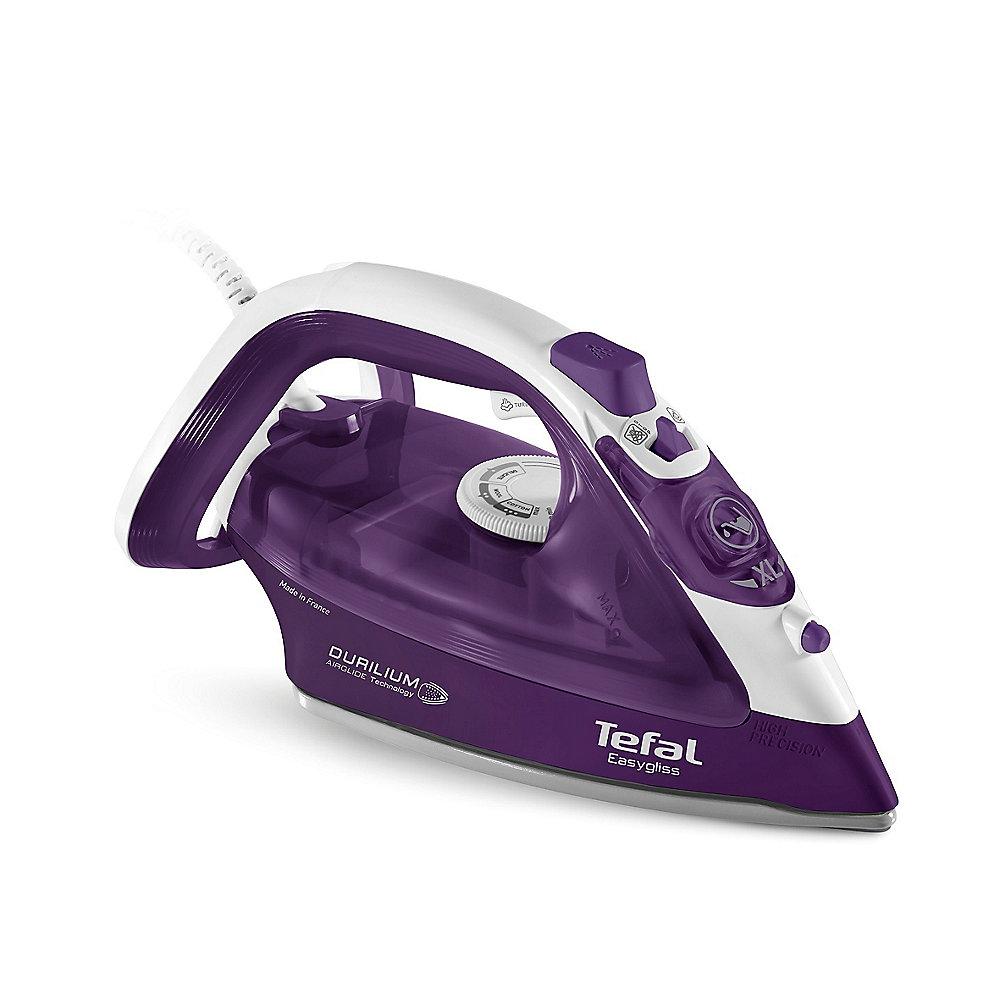 Tefal FV3970 Easygliss Dampfbügeleisen violett/weiß