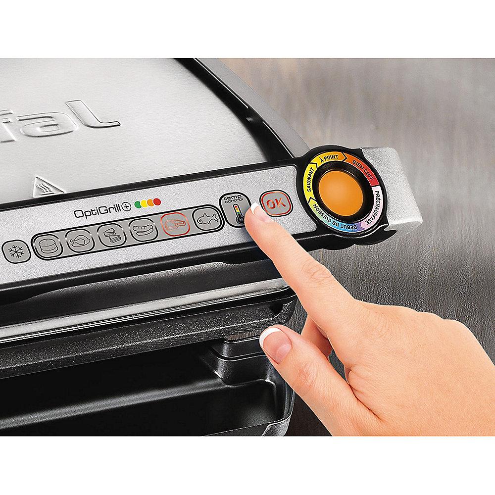 Tefal GC712D Optigrill  Edelstahl / schwarz