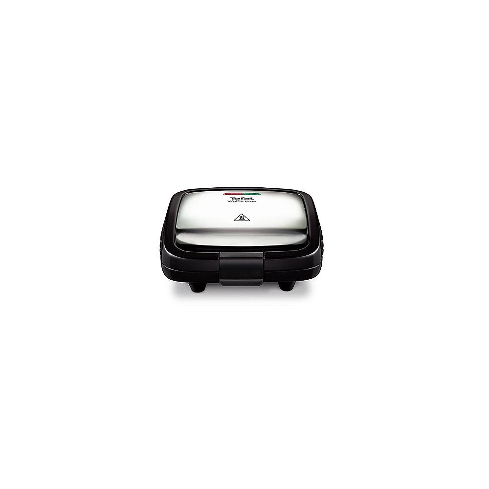 Tefal WD 170D Waffle Time Waffeleisen Schwarz/Silber, Tefal, WD, 170D, Waffle, Time, Waffeleisen, Schwarz/Silber