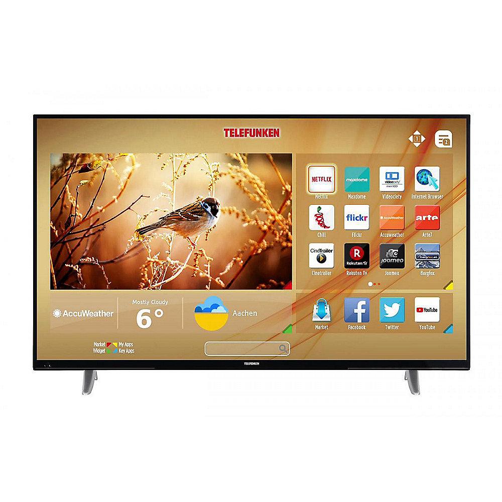 Telefunken WU50-MB41 140cm 50" 4K UHD  DVB-T2/C/S2 CMP1200 Smart TV