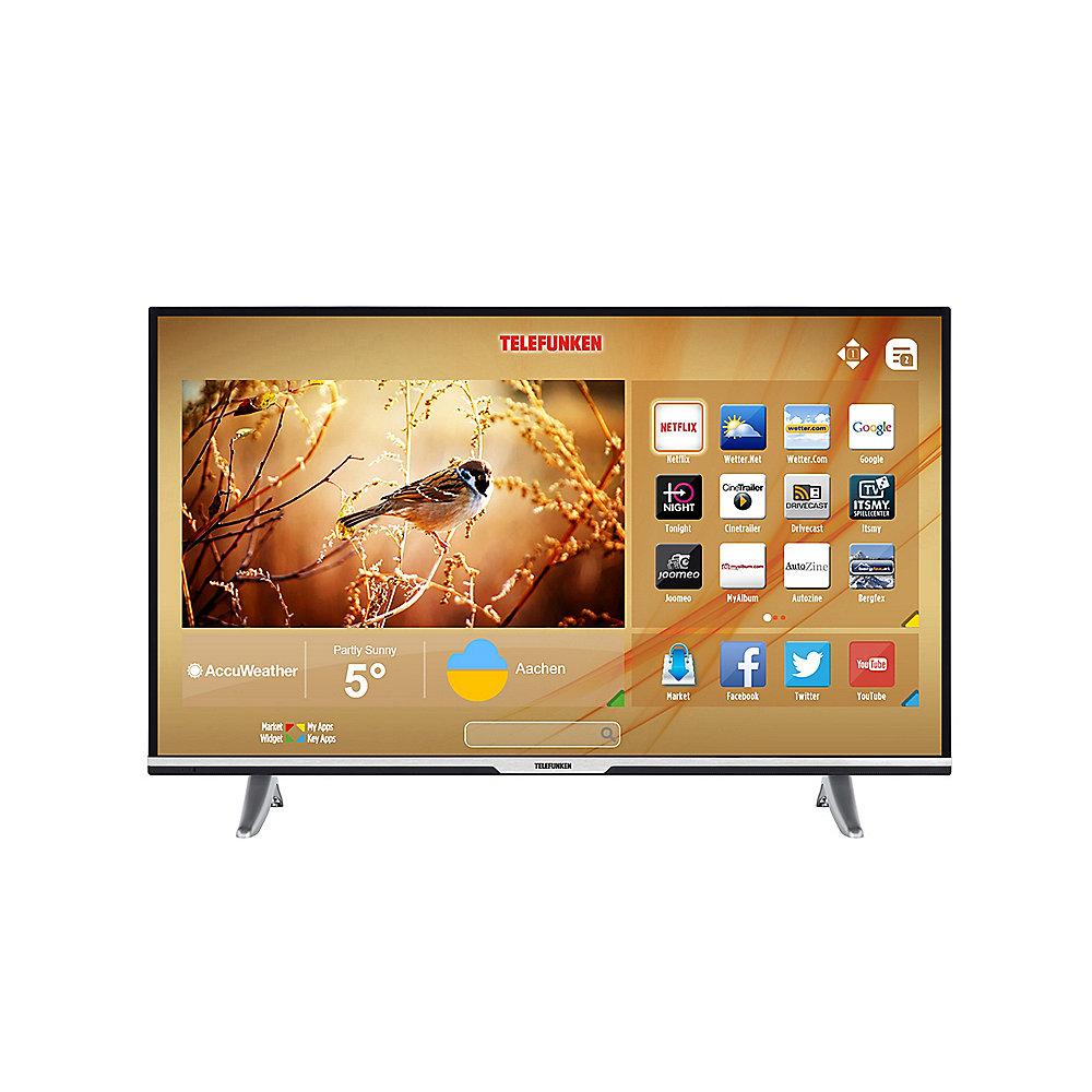 Telefunken XU43D401 110cm 43" 4K UHD  DVB-T2/C/S2 Smart TV CMP 1200