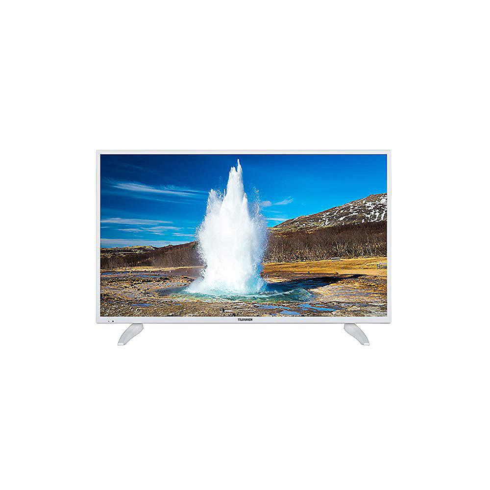 Telefunken XU43D401-W 110cm 43" 4K UHD  DVB-T2/C/S2 Smart TV CMP 1200 weiss