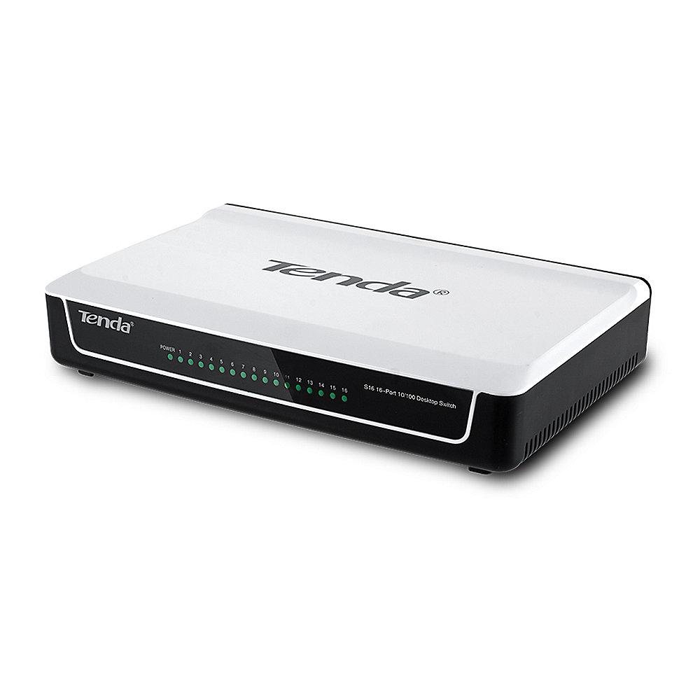 Tenda 16x Port Desktop Switch S16