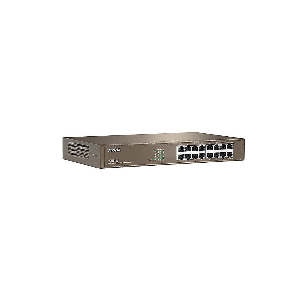 Tenda 16x Port Rackmount Gigabit Switch TEG1016D