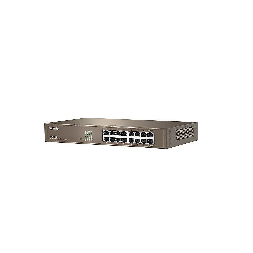 Tenda 16x Port Rackmount Gigabit Switch TEG1016D