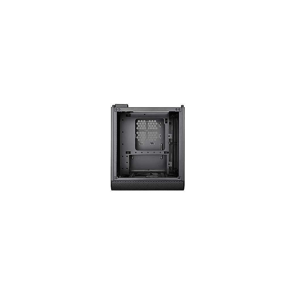 Thermaltake Core V1 Mini-Tower Mini-ITX Gehäuse schwarz mit Sichtfenster