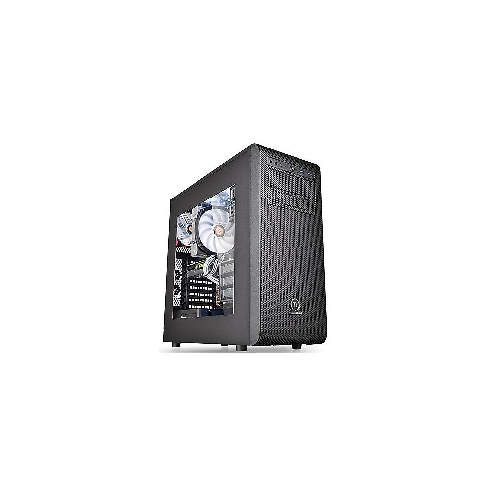 Thermaltake Core V31 Midi-Tower ATX Gehäuse schwarz mit Seitenfenster (o.NT)