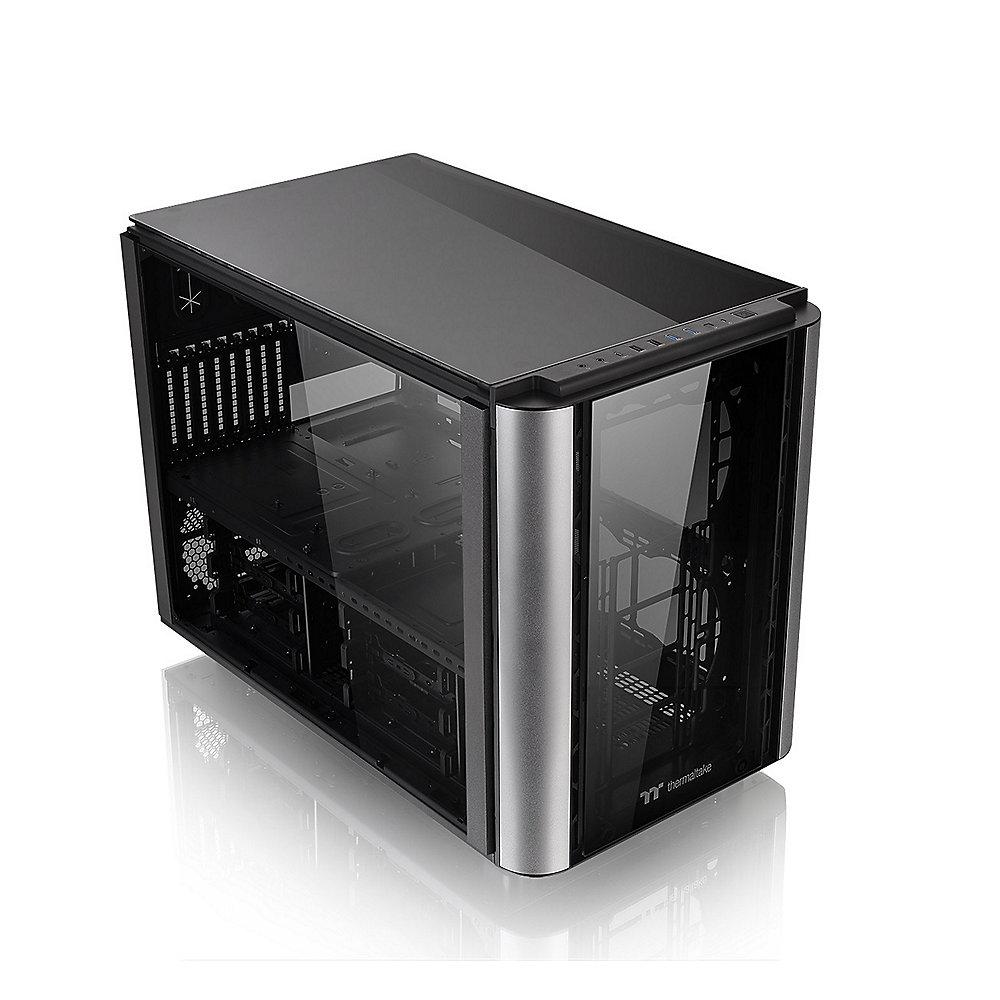 Thermaltake Level 20 XT Gaming Tower im Cube Design mit Seitenfenster, E-ATX