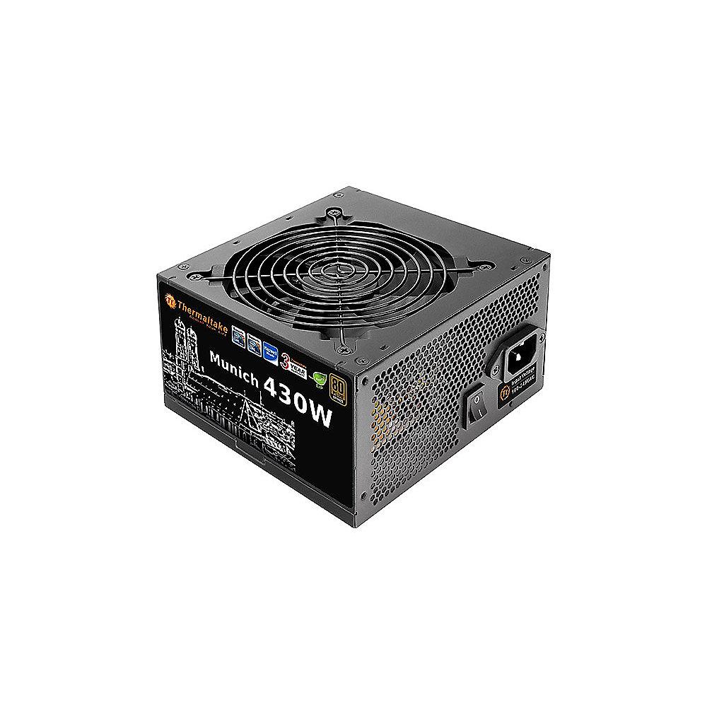 Thermaltake München 430W ATX Netzteil 80  Bronze (120mm Lüfter) Retail