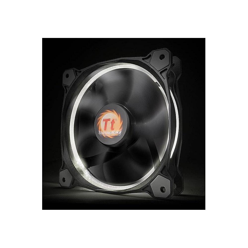 Thermaltake Riing 14 LED weiß Gehäuselüfter 140x140x25mm 1000/1400upm