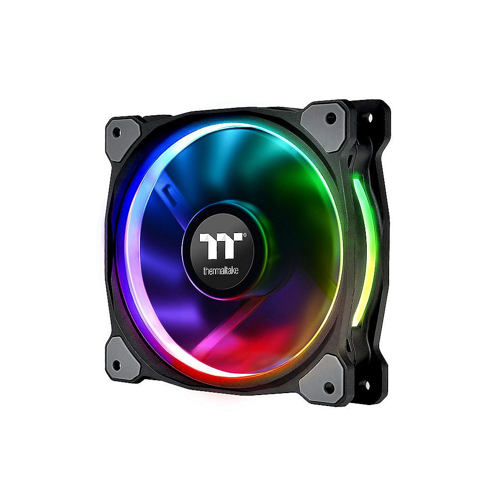 Thermaltake Riing Plus 12 RGB 3er Set 120 mm Gehäuselüfter   3x LED Streifen Set, Thermaltake, Riing, Plus, 12, RGB, 3er, Set, 120, mm, Gehäuselüfter, , 3x, LED, Streifen, Set