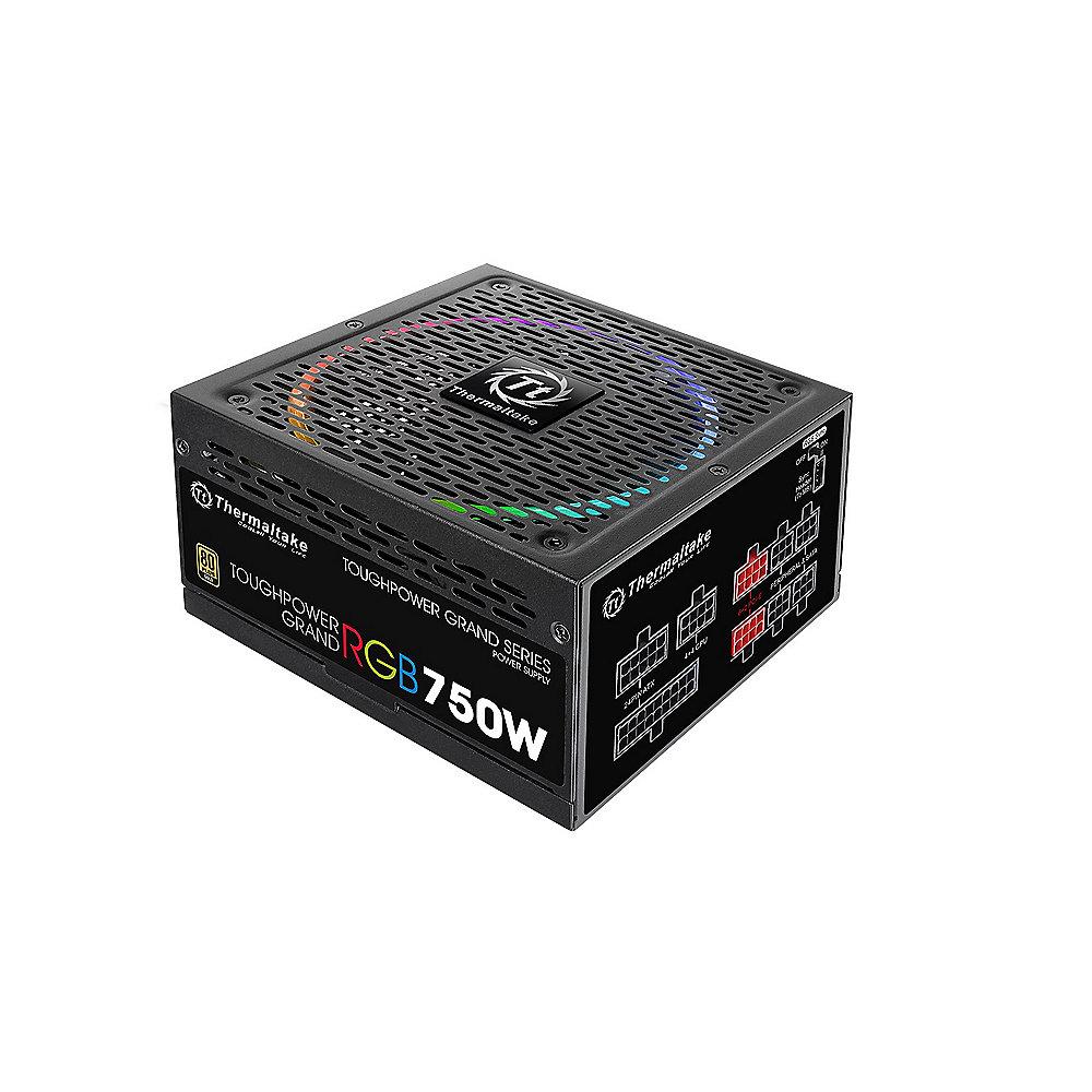 Thermaltake ToughPower Grand RGB Sync Ed. 750W Netzteil 80  Gold (140mm Lüfter), Thermaltake, ToughPower, Grand, RGB, Sync, Ed., 750W, Netzteil, 80, Gold, 140mm, Lüfter,