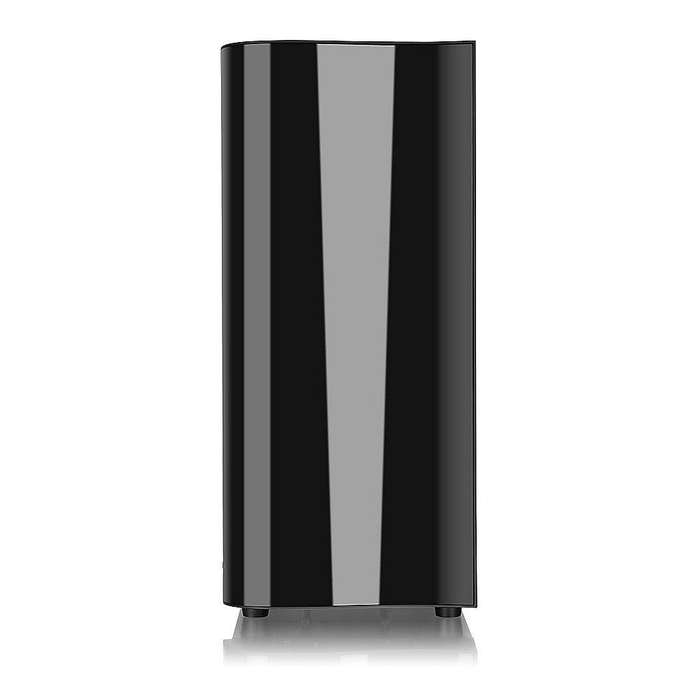 Thermaltake View 22 TG Midi-Tower ATX Gehäuse schwarz, mit Sichtfenster (o.NT)