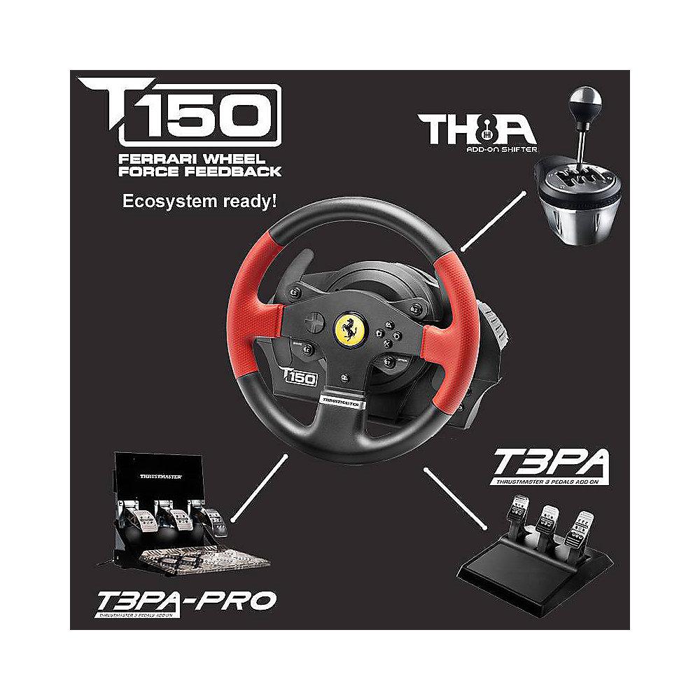 Thrustmaster T150 Ferrari Edition Force Feedback Racing Wheel PS3/PS4/PC, Thrustmaster, T150, Ferrari, Edition, Force, Feedback, Racing, Wheel, PS3/PS4/PC