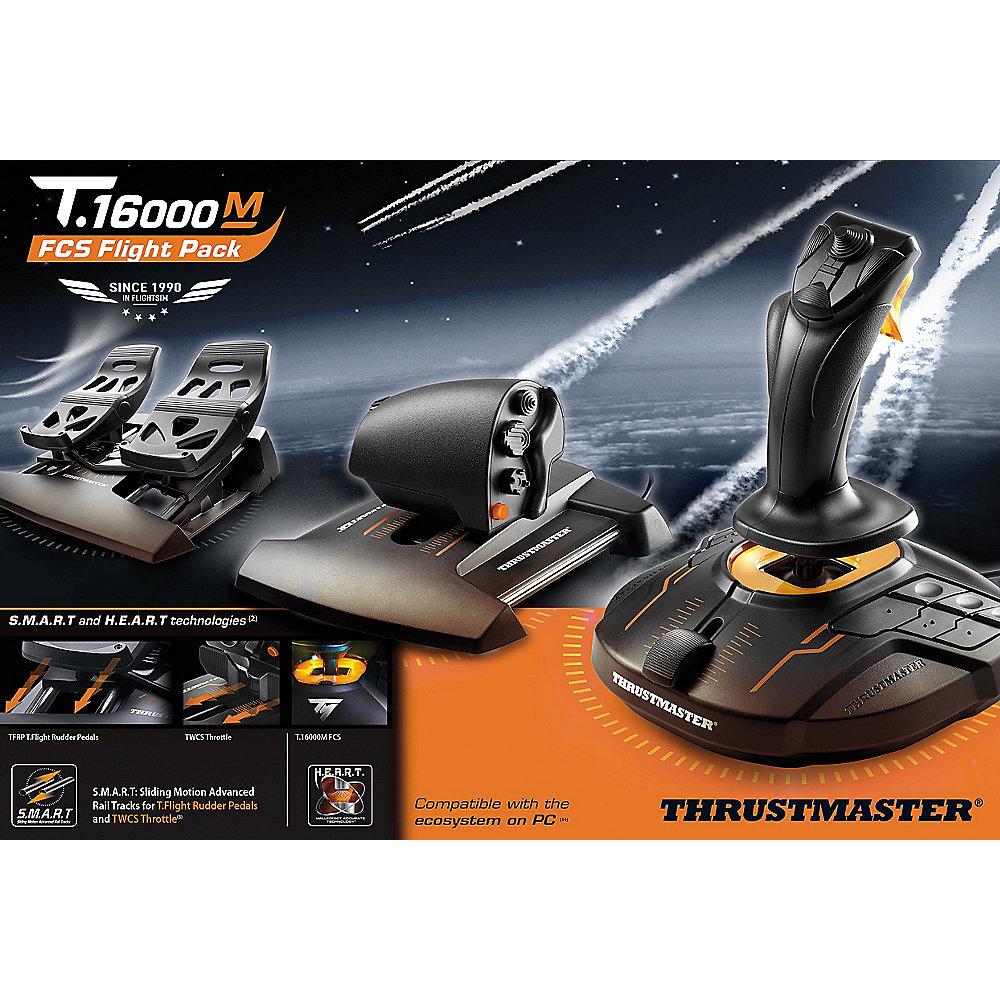 Thrustmaster T16000M FCS Flight Pack für PC, Thrustmaster, T16000M, FCS, Flight, Pack, PC