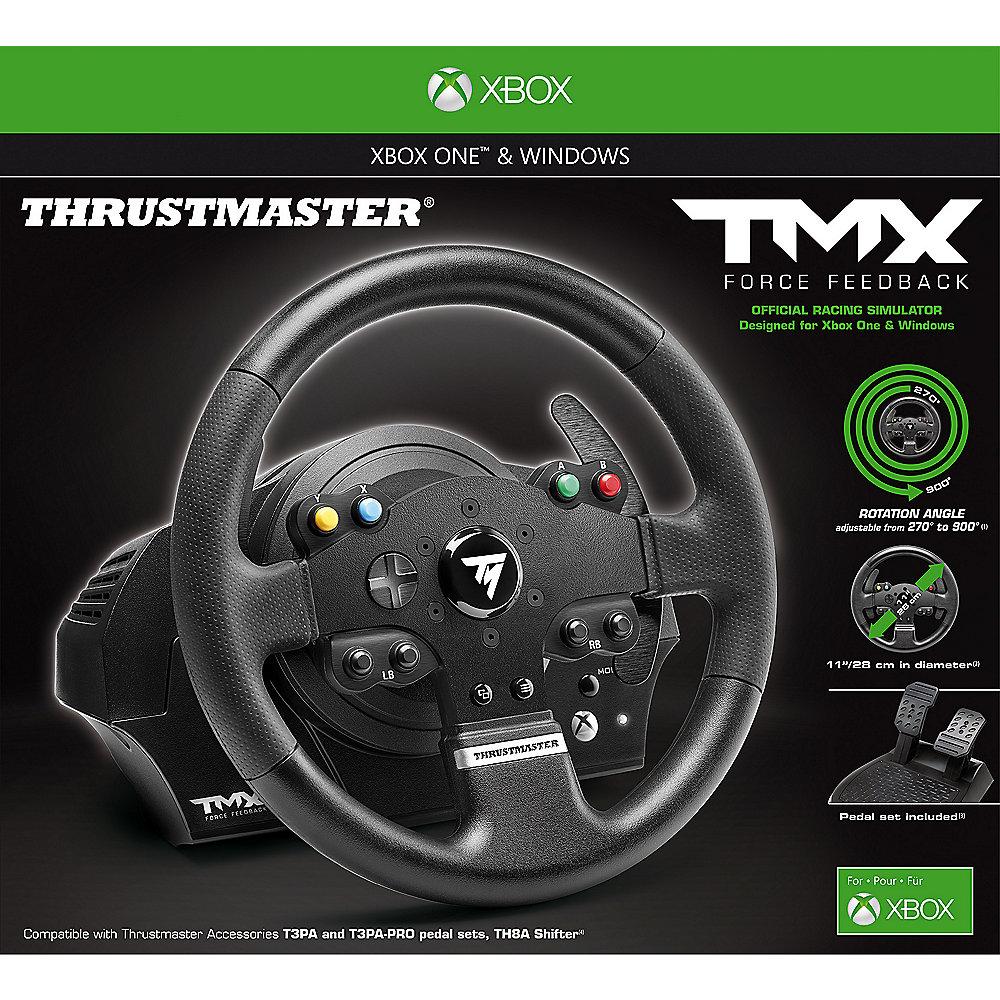 Thrustmaster TMX Force Feedback Racing Wheel Xbox One/PC, Thrustmaster, TMX, Force, Feedback, Racing, Wheel, Xbox, One/PC