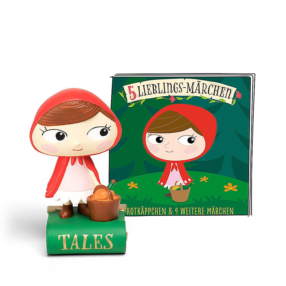 Tonies Hörfigur 5 Lieblings-Märchen - Rotkäppchen und weitere Märchen
