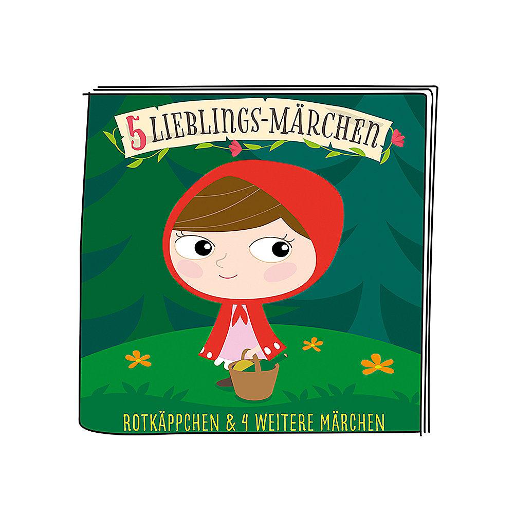 Tonies Hörfigur 5 Lieblings-Märchen - Rotkäppchen und weitere Märchen