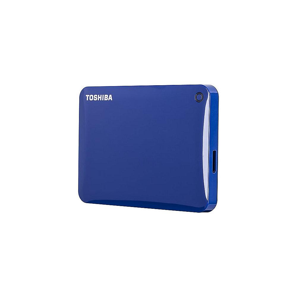 Toshiba Canvio Connect II USB3.0 1TB 2.5Zoll blau, Toshiba, Canvio, Connect, II, USB3.0, 1TB, 2.5Zoll, blau