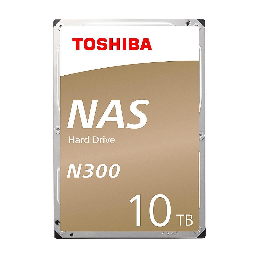 Toshiba N300 HDWG11AUZSVA 10TB 256MB 7.200rpm 3.5zoll SATA600 Bulk
