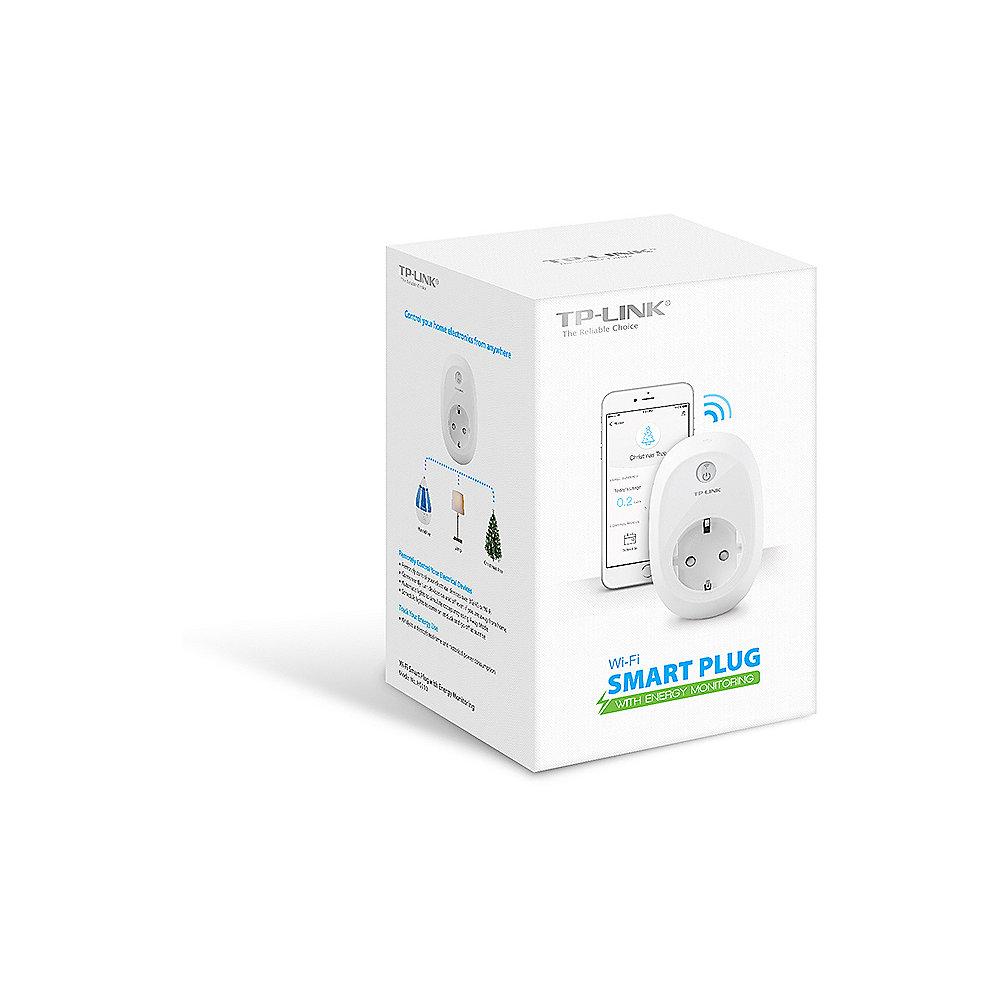 TP-LINK 3er Set HS110 WLAN Schaltsteckdose mit Verbrauchsanzeige weiß