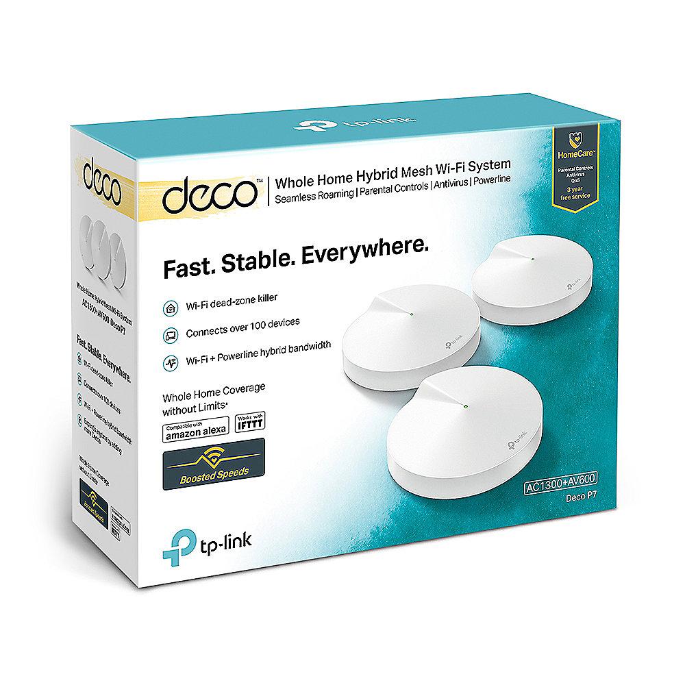 TP-LINK Deco P7 WLAN Mesh System (3-er Pack), TP-LINK, Deco, P7, WLAN, Mesh, System, 3-er, Pack,