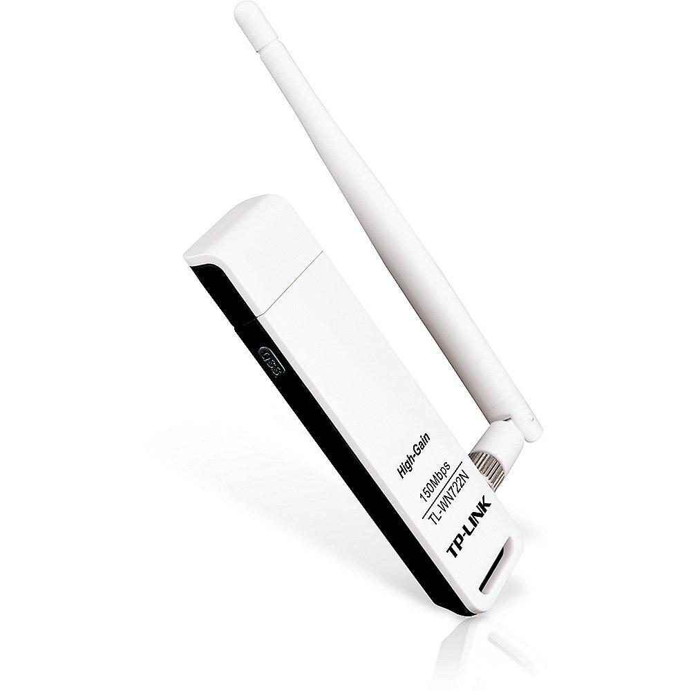 TP-LINK N150 TL-WN722N 150MBit WLAN-n USB-Adapter, TP-LINK, N150, TL-WN722N, 150MBit, WLAN-n, USB-Adapter