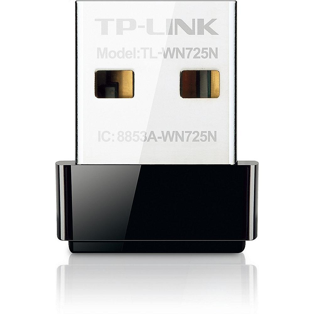 TP-LINK N150 TL-WN725N 150MBit WLAN-n USB-Adapter, TP-LINK, N150, TL-WN725N, 150MBit, WLAN-n, USB-Adapter