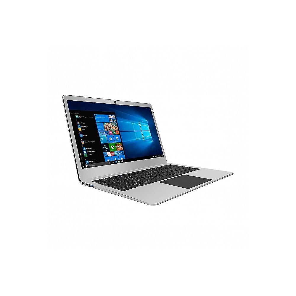 TREKSTOR PrimeBook P14-CO silber 14,1" FHD IPS N3350 4GB/64GB SSD Win10