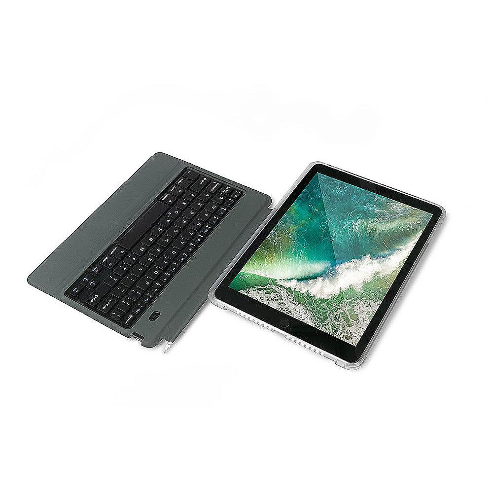 Tucano Guscio Pro Schutzcase mit Keyboard für Apple iPad 9.7 (2018/2017)