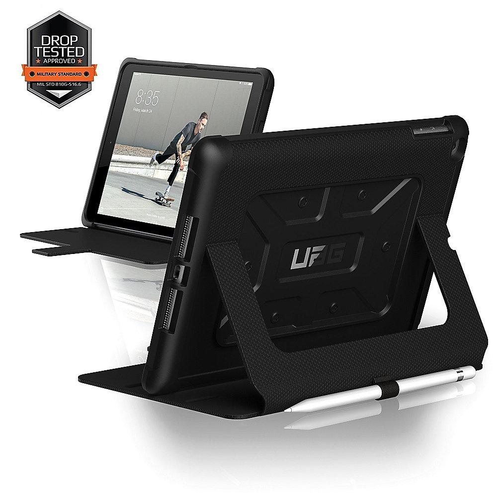 UAG Metropolis Case für Apple iPad 9.7 (2017/2018) mit Pen-Halter, schwarz