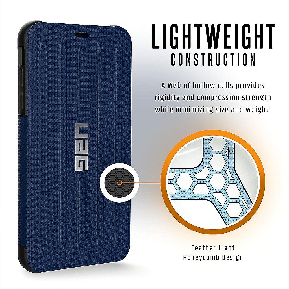 UAG Metropolis Folio Case für Apple iPhone Xs Max cobaltblau, UAG, Metropolis, Folio, Case, Apple, iPhone, Xs, Max, cobaltblau