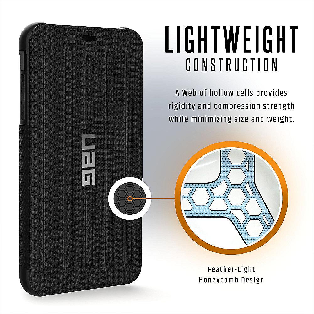 UAG Metropolis Folio Case für Apple iPhone Xs Max schwarz