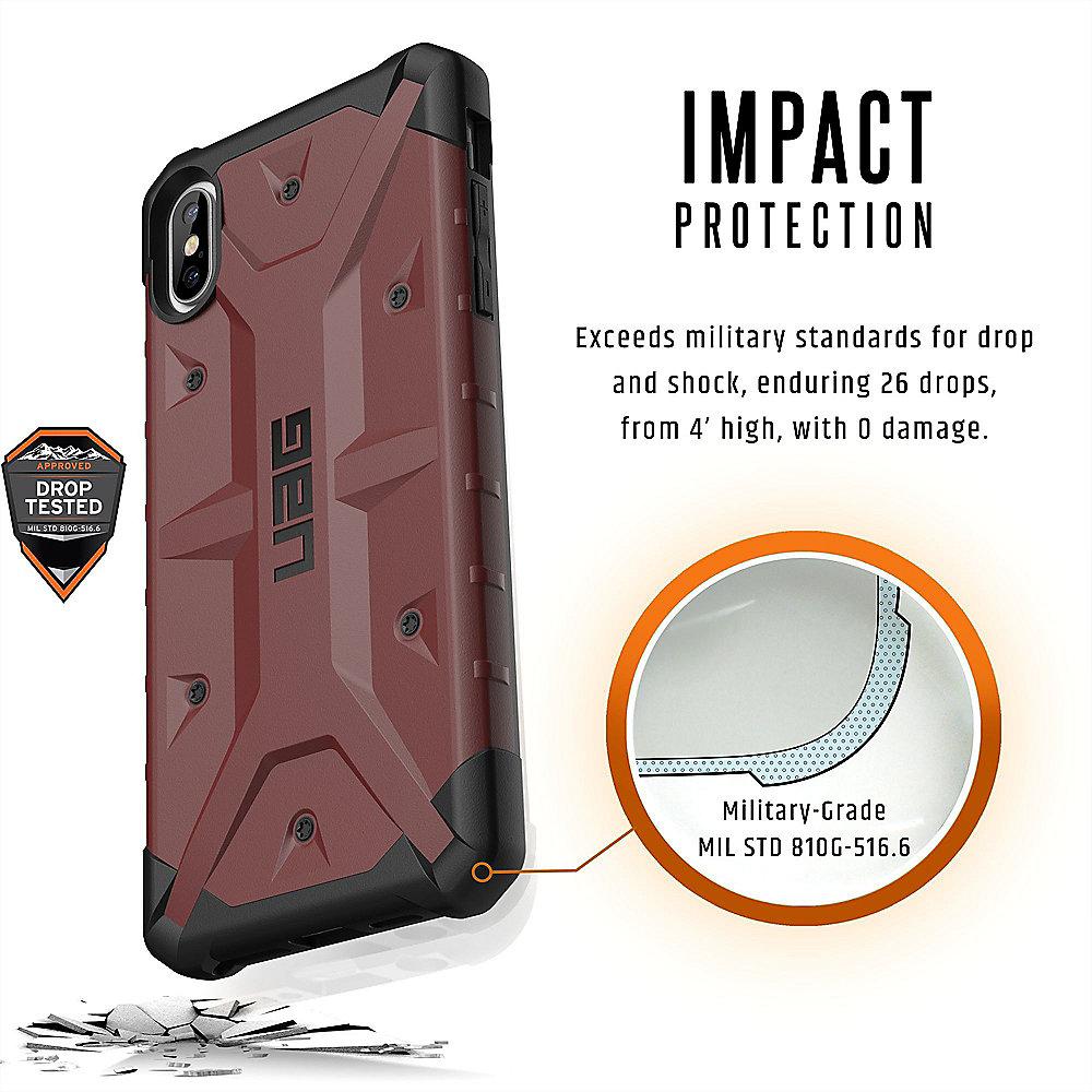 UAG Pathfinder Case für Apple iPhone Xs Max carmine